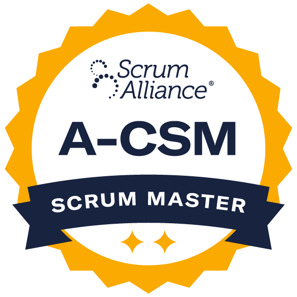 Scrum Alliance A-CSM Certification